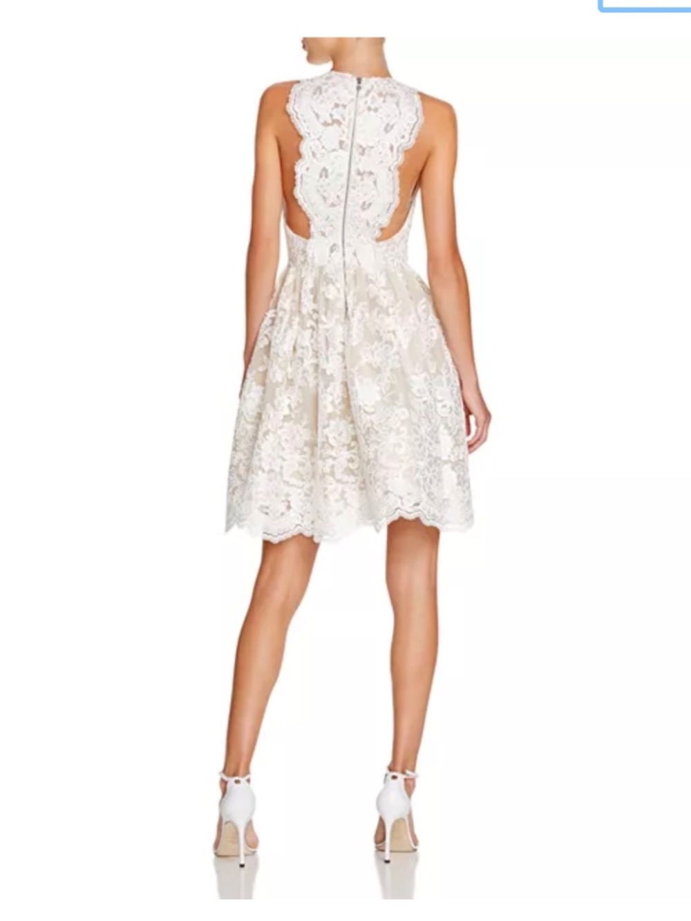 Alice and Olivia silk lace dress size 0 (fits like a 00)
